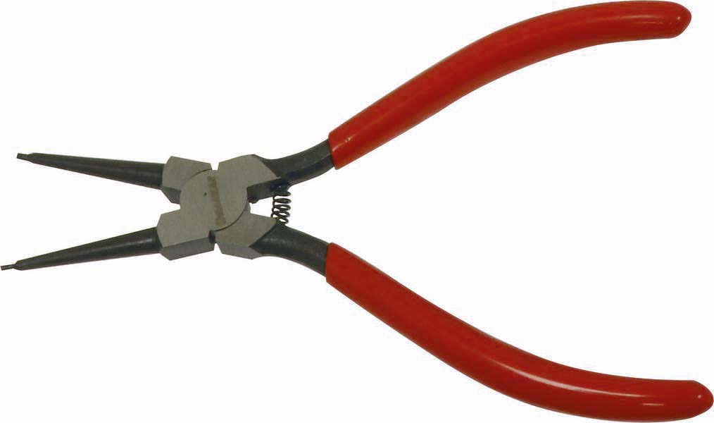 Pince circlips droite interieure 180mm/carte dt DRAKKAR TOOLS - 12531