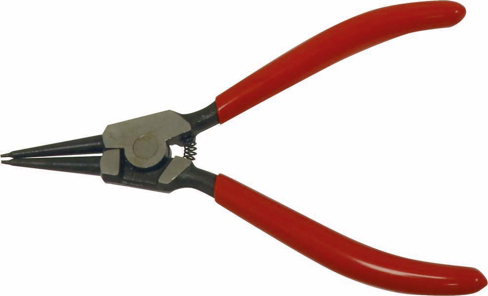 Pince circlips droite exterieure 180mm/carte dt DRAKKAR TOOLS - 12533