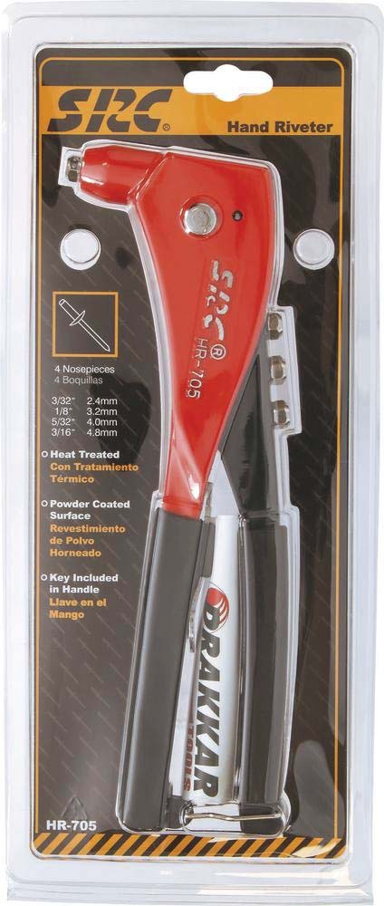 Pince a riveter compacte 3.2 mm à 4.8 mm DRAKKAR TOOLS - 12589