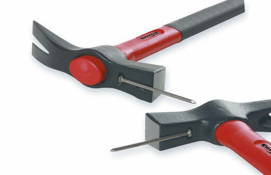 Marteau coffreur 700gr manche fibre dt DRAKKAR TOOLS - 12800