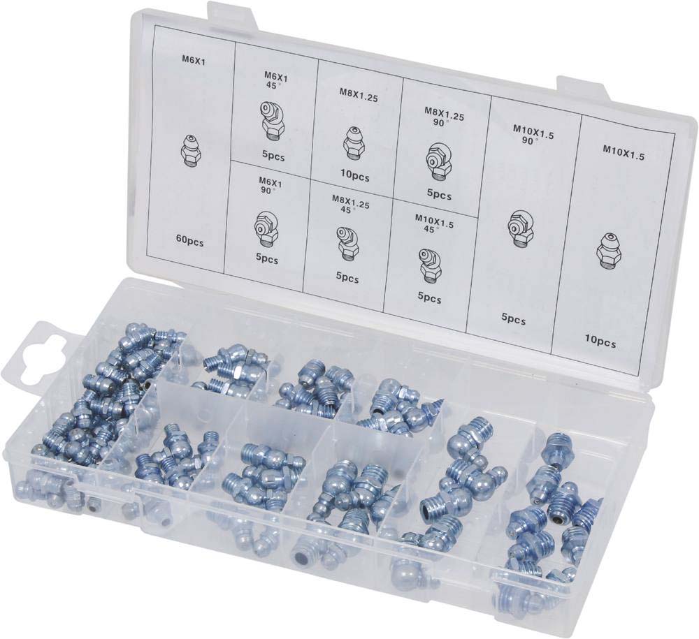 Assort.110 pcs graisseurs hydrauliques EQUINOXE - 12910