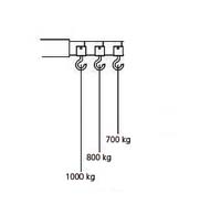 GRUE D'ATELIER PLIANTE 1000KGS DRAKKAR EQUIPEMENT - 13078