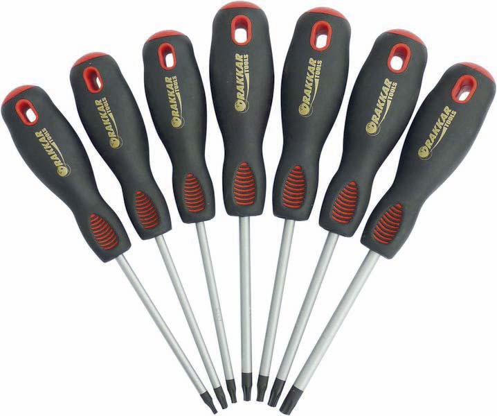 Jeu 7 tournevis torx dt DRAKKAR TOOLS - 13256