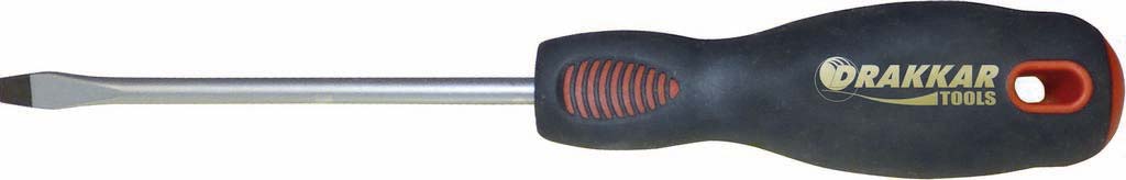 Tournevis plat mecanicien 3x75 DRAKKAR TOOLS - 13260