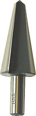 Foret conique à profil constant sur tige 6mm de 3 à 14mm DRAKKAR TOOLS - 13500