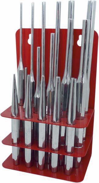 Presentoir metal + 17 pcs goupilles dt DRAKKAR TOOLS - 13535
