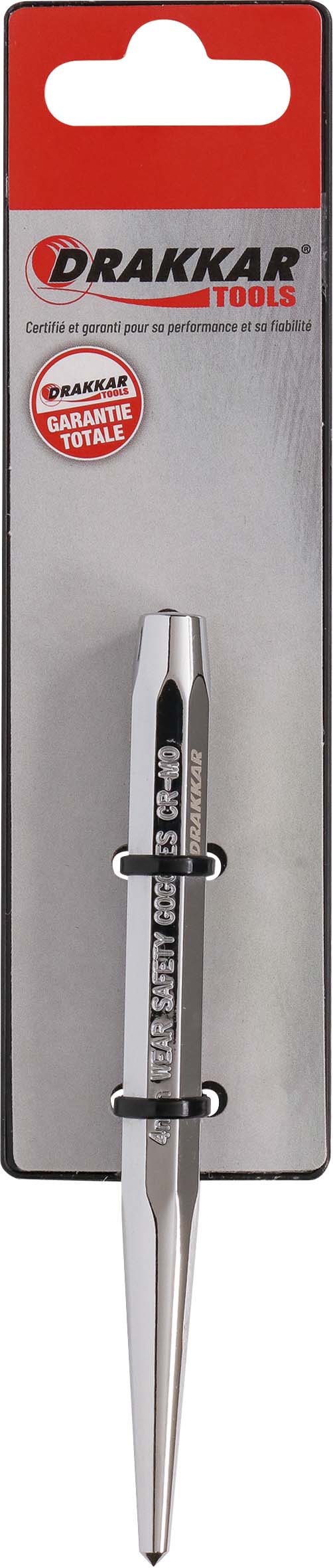 Pointeau de mécanicien 4x120mm - carte DRAKKAR TOOLS - 13548