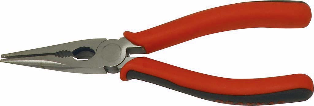 Pince droite bec 1/2rd noire 160mm /carte dt DRAKKAR TOOLS - 13735