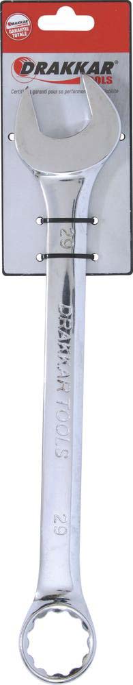 Cle mixte 29mm /carte dt full polish DRAKKAR TOOLS - 13901