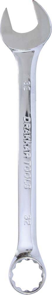 Clé mixte de 32mm full polish DRAKKAR TOOLS - 13904