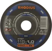 Lot 25 disque à tronçonner acier 230x3x22mm RHODIUS - 14062