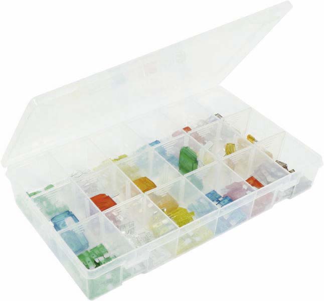 Assortiment de 166 fusibles enficheables SODELEC - 14099