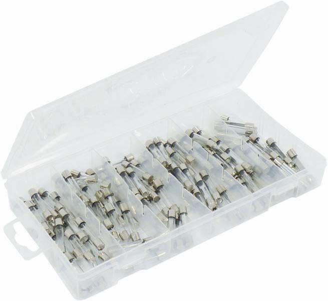 Assortiment de 120 fusibles verres SODELEC - 14101