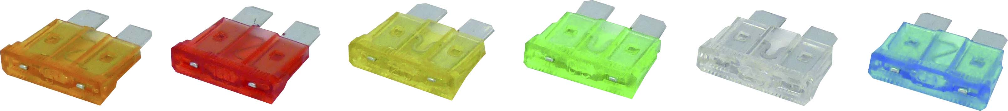 Coffret de 120 fusibles assortis enfichables standard SODELEC - 14102