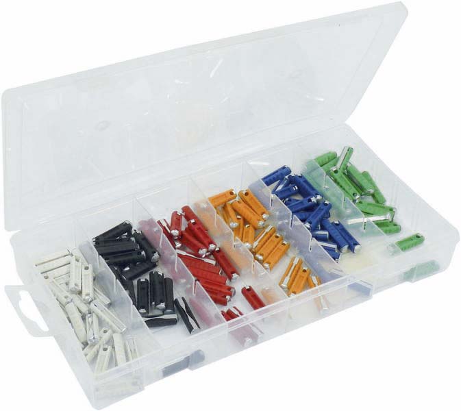 Assortiment 120 fusibles steatites SODELEC - 14104