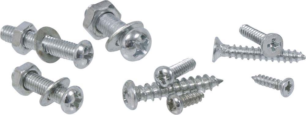 Vis métal/vis bois/rondelle/écrou de m3,5 à m6 KLIPPER - 14160