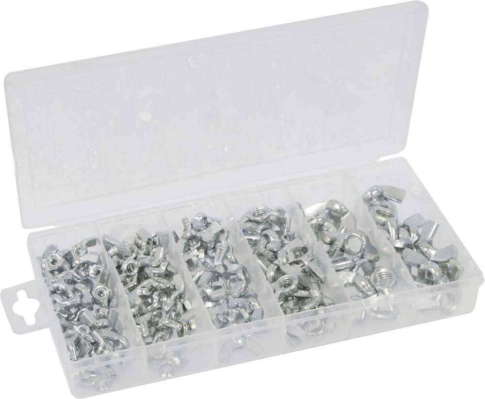 Ecrou papillon de M4 à M10 - coffret de 150 pcs KLIPPER - 14166