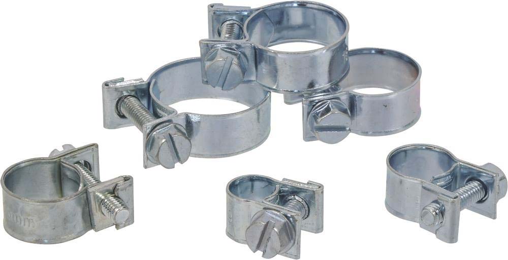 Collier à durite acier zingué 9mm de 6 à 21mm KLIPPER - 14177