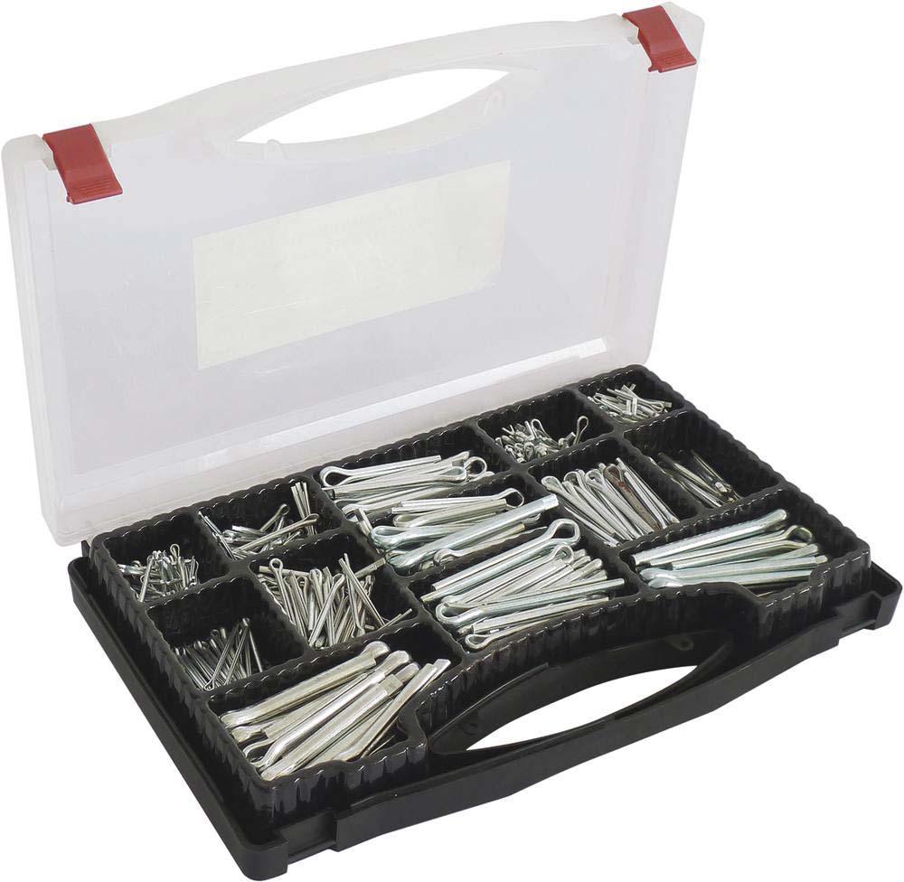 Goupilles fendues de 2,5 à 8mm- coffret de 510 pcs KLIPPER - 14188