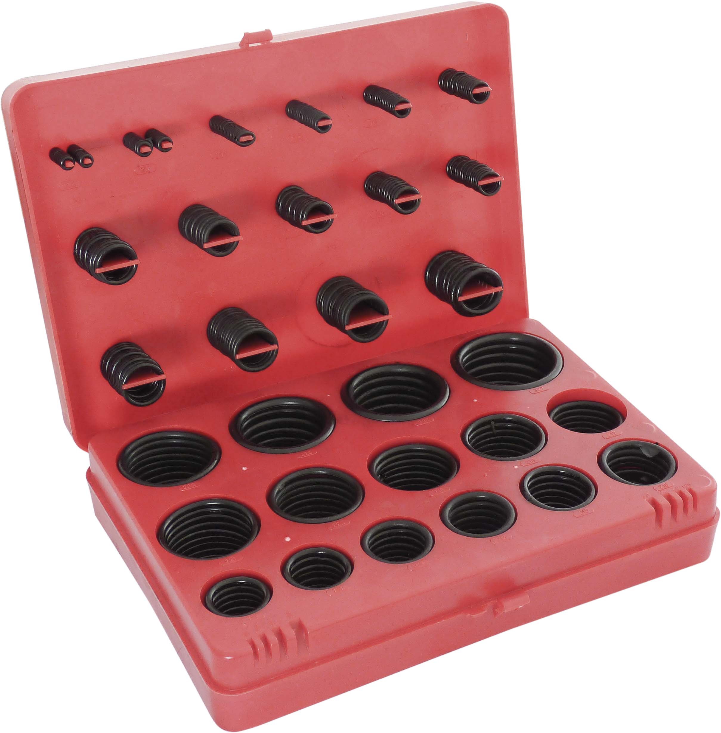 Joints toriques métriques 3,17 à 44,45mm - coffret de 382 pcs KLIPPER - 14192