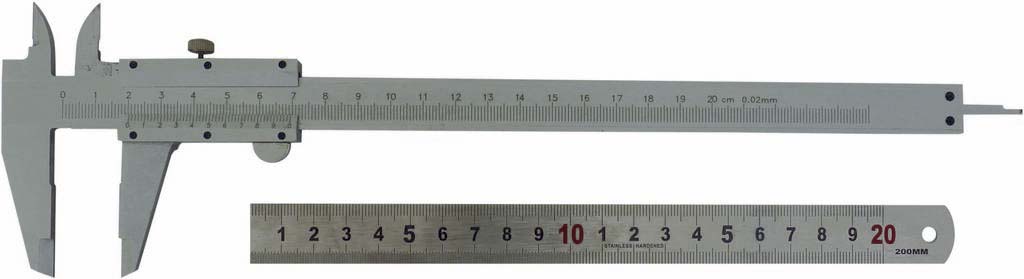 Pied a coulisse 200mm 1/50+regl+cof TALIAPLAST - 14402