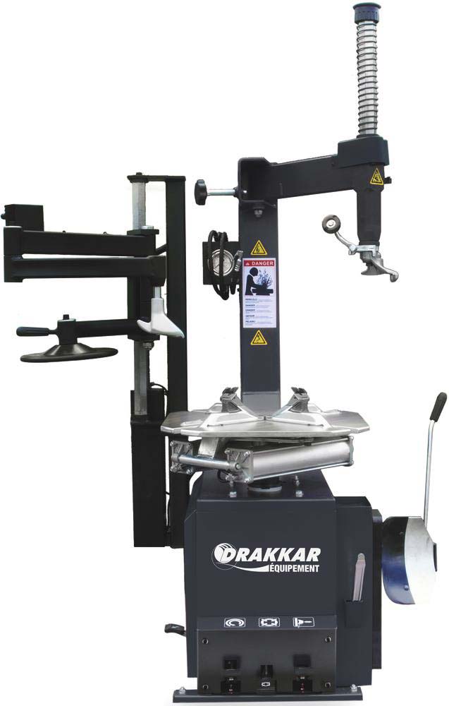 Machine démonte-pneu semi-automatique avec helper gauche DRAKKAR EQUIPEMENT - 15091