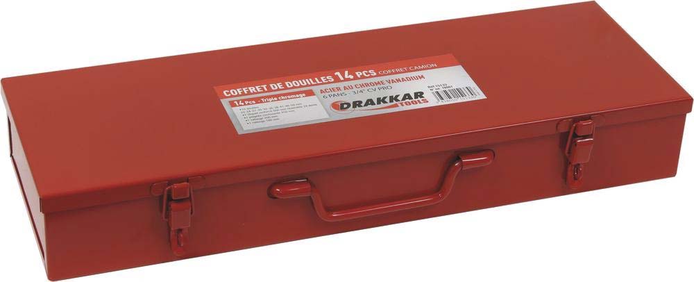 Coffret à douilles 3/4'+ coffret DRAKKAR TOOLS - 15133
