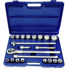 Coffret de douilles Poids lourds 3/4