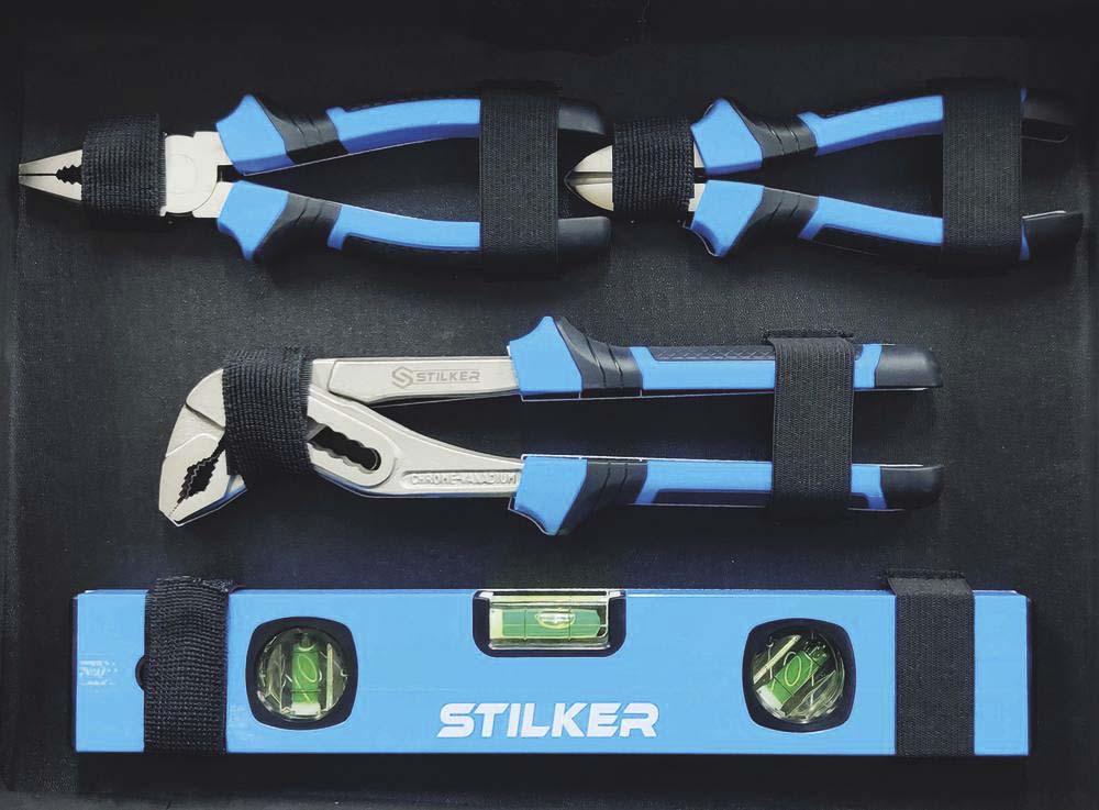 Mallette de dépannage 112 outils 1/4' STILKER - 15154