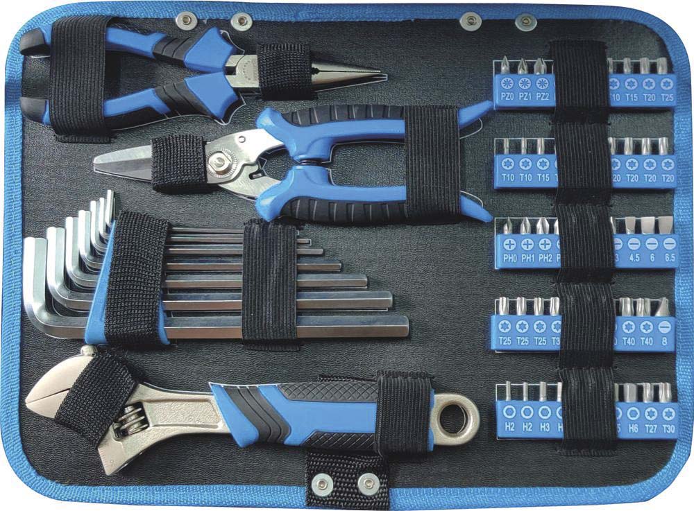 Mallette de dépannage 112 outils 1/4' STILKER - 15154