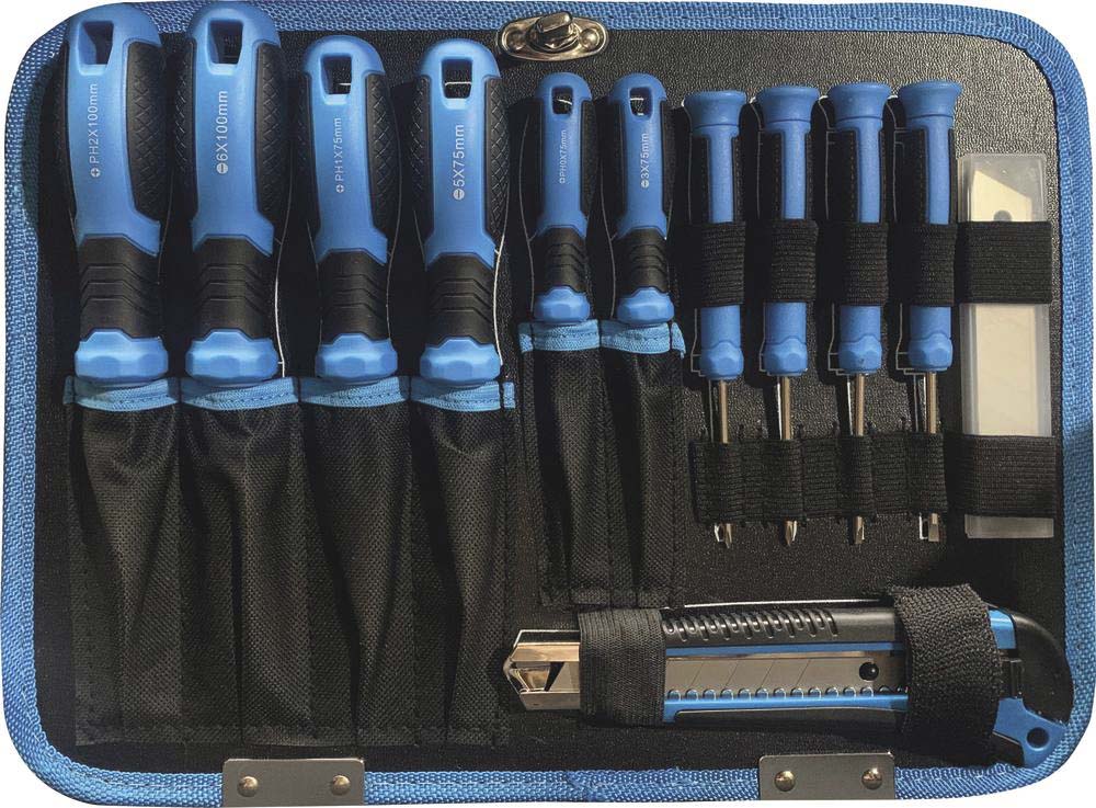 Mallette de dépannage 112 outils 1/4' STILKER - 15154