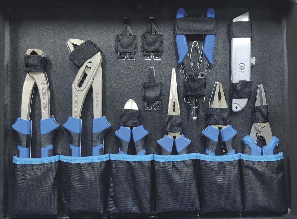 Mallette de dépannage en aluminium 133 pièces STILKER - 15155