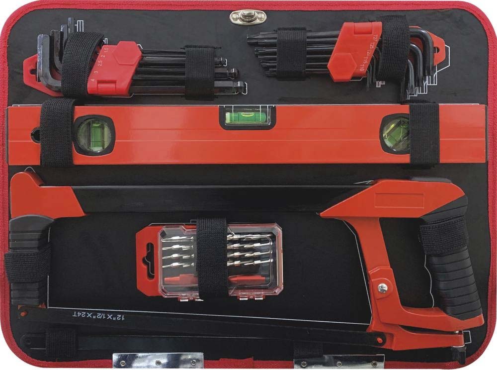 Mallette de dépannage sur roues 133 outils 1/4' DRAKKAR TOOLS - 15157