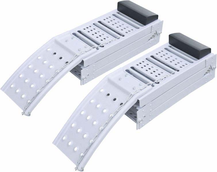 Jeu de 2 rampes acier pliables 3 charnieres DRAKKAR EQUIPEMENT - 15185