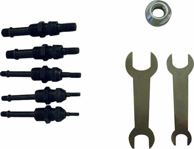 Kit 5 machoires + 3 cles p/15211 dt DRAKKAR TOOLS - 15214