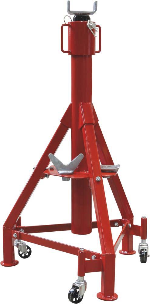 Chandelle à goupille 12t sur roues 1295/1905mm DRAKKAR EQUIPEMENT - 15237