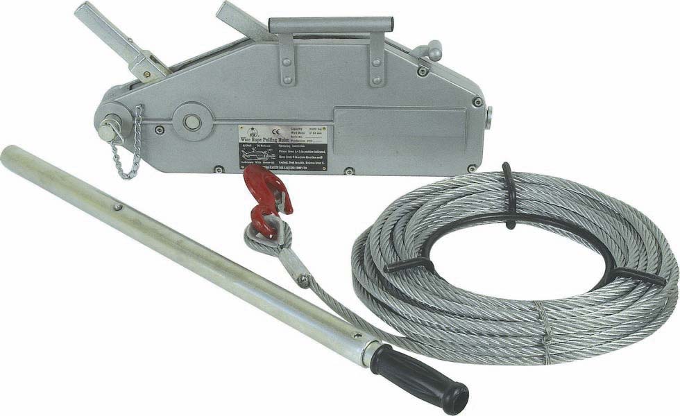 Tire câble manuel de traction 1600kgs avec câble passant 20m DRAKKAR - 15258