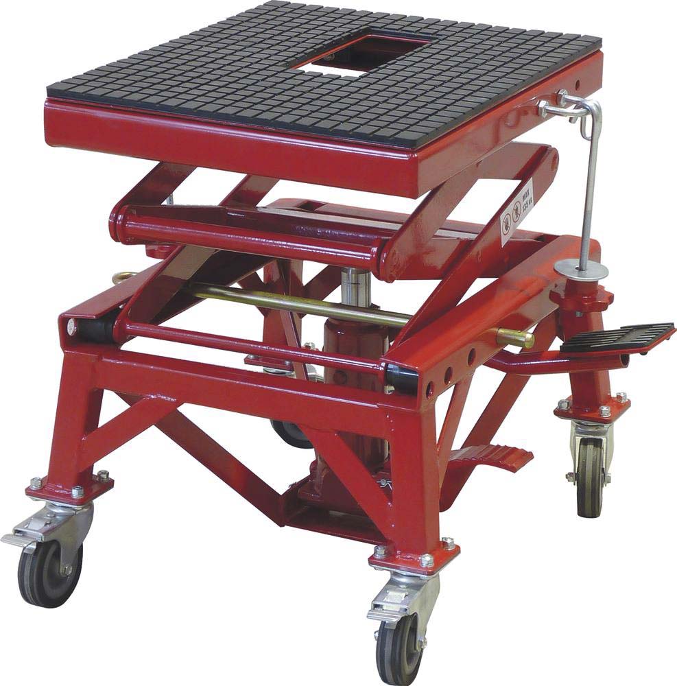 Lève moto hydraulique mobile 135kg DRAKKAR EQUIPEMENT - 15344