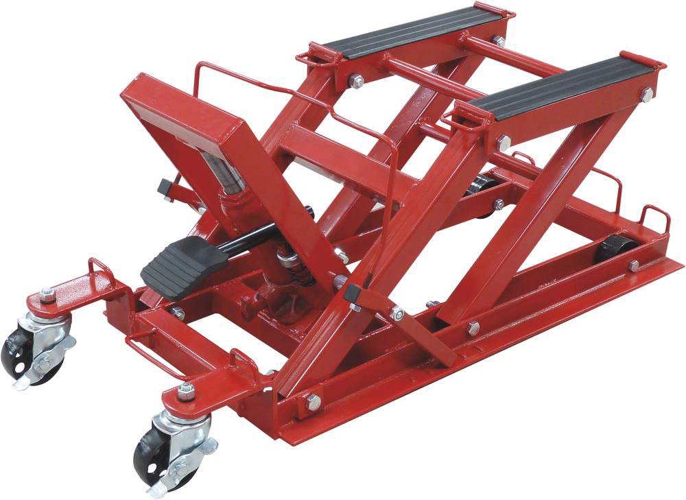 Lève moto hydraulique mobile 680kg DRAKKAR - 15394