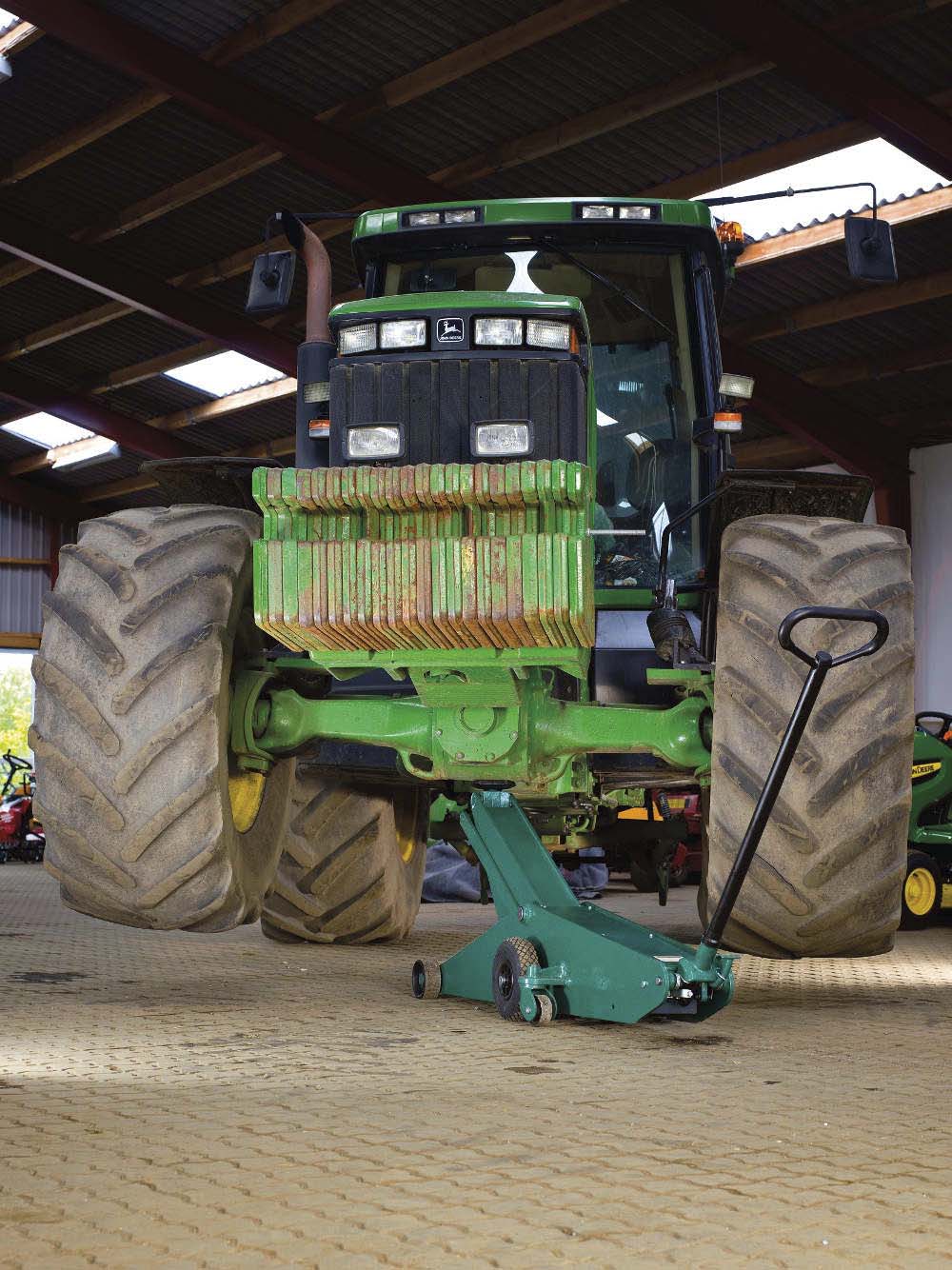 Cric rouleur 8t haute levee 180 COMPAC - 15474