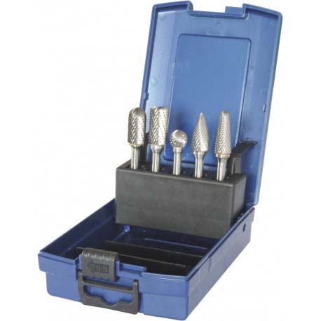 Boite de 5 fraises metalliques DRAKKAR EQUIPEMENT - 15521