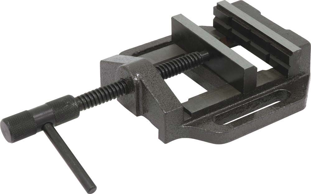 Etau 100mm fixation 2 points pour perceuse sur colonne DRAKKAR - 15637