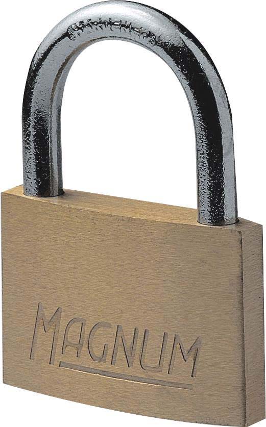 Cadenas corps laiton 50mm anse acier 2 clés - - 15773