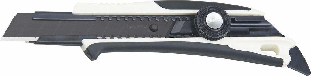 Cutter 18mm avec molette de serrage bi-matière TAJIMA - 15865