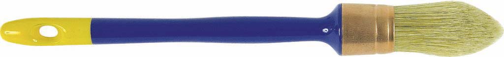 Pinceau rond à rechampir acrylique 25mm N°4 - lot de 12 pcs DRAKKAR TOOLS - 15914