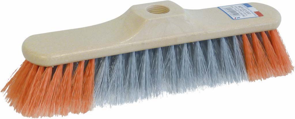 Balai droit vinyl monture PP 290x50mm douille à visser - 15979