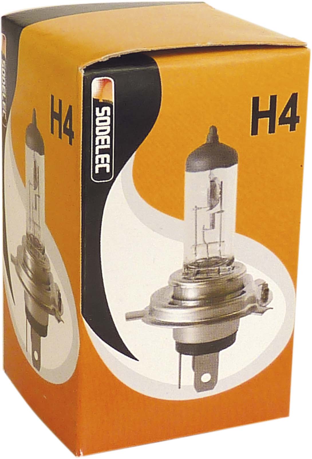 Lampe h4 12v p45t 60/55w blanche SODELEC - 16013
