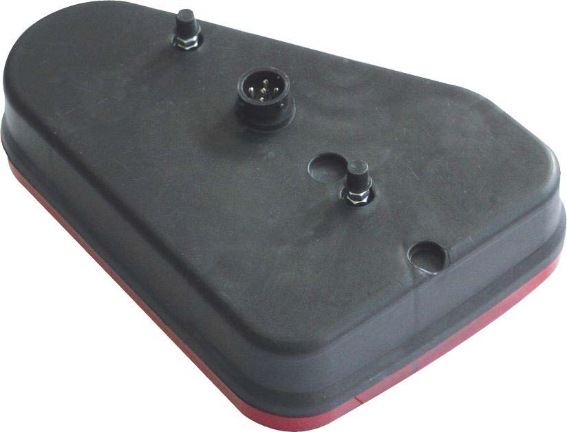 Feu arrière gauche vertical 5 fonctions avec triangle 160x220mm AJ.BA - 16037