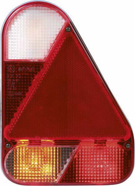 Lanterne 5 fonct.+feu recul droite vertical AJ.BA - 16038