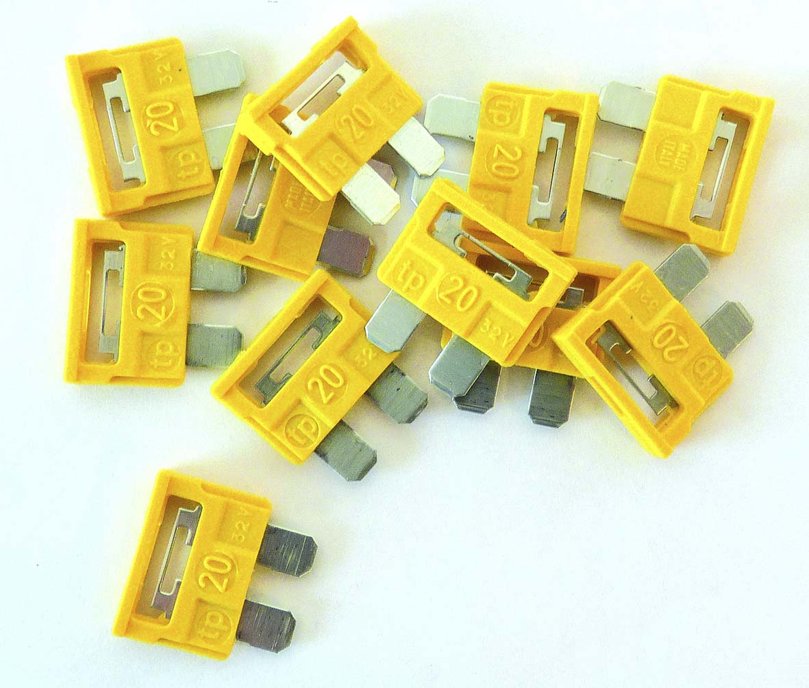 Fusible enfichable 30A vert - lot de 50 pcs SODELEC - 16047